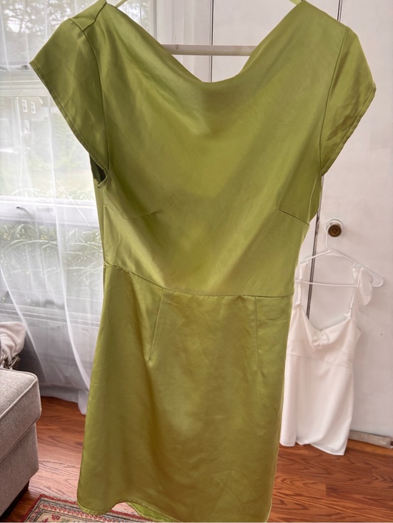 saints + secrets Dresses & Skirts - Sage Green Midi Dress with Cap Sleeves